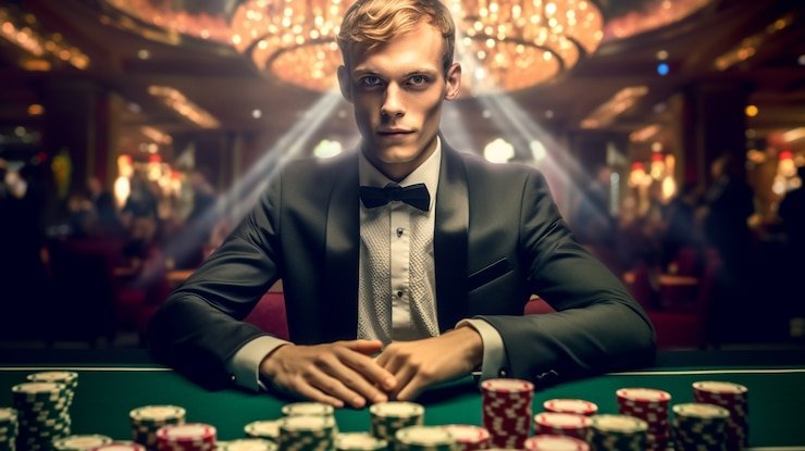 Antarmuka Game Demo damritoto dengan chip virtual dan dealer live